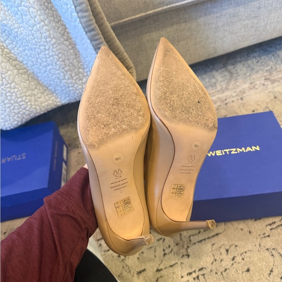 Stuart Weitzman Nude Heels - Picture 5 of 5